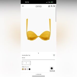 Annalise Bikini Top | Burnt Sun